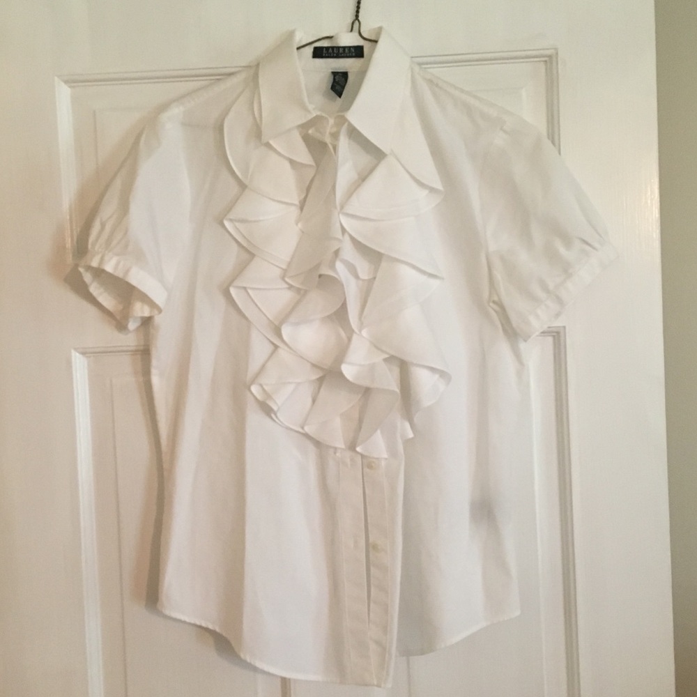 Ralph Lauren Ruffle top